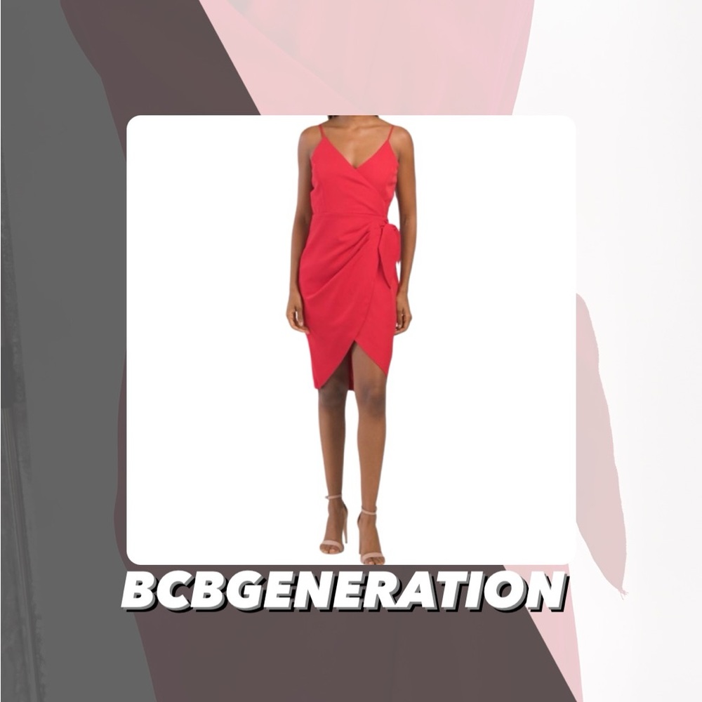 NWT BCBGeneration Faux Wrap Dress